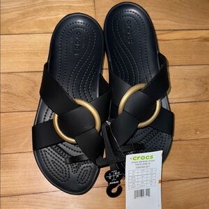 Crocs Serena Cross Band Slide